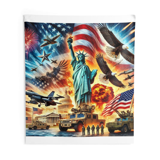 "MERICA" Indoor Wall Tapestries